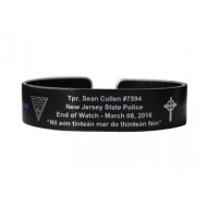 Cullen, Tpr. Sean Bracelet  Black Aluminum 6"